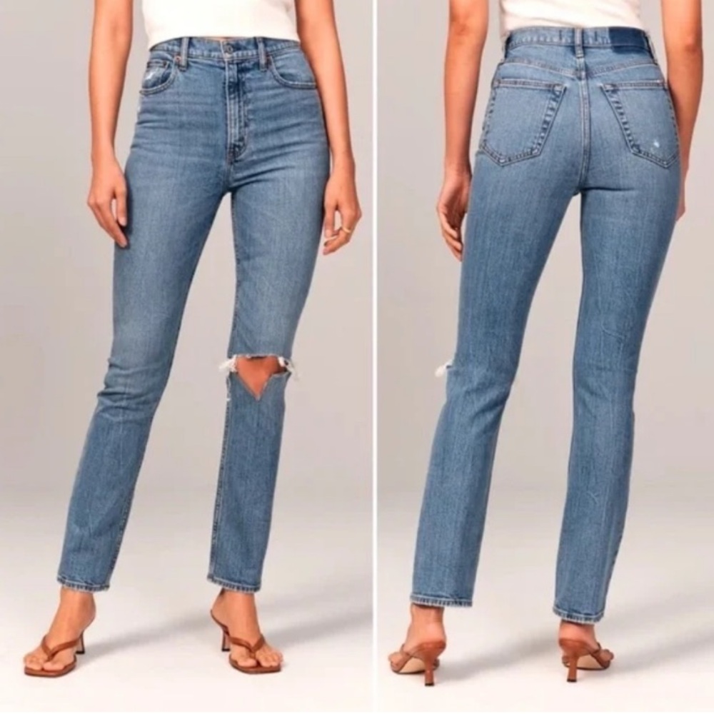 Abercrombie and Fitch |  Curve Love The Skinny High Rise Jean